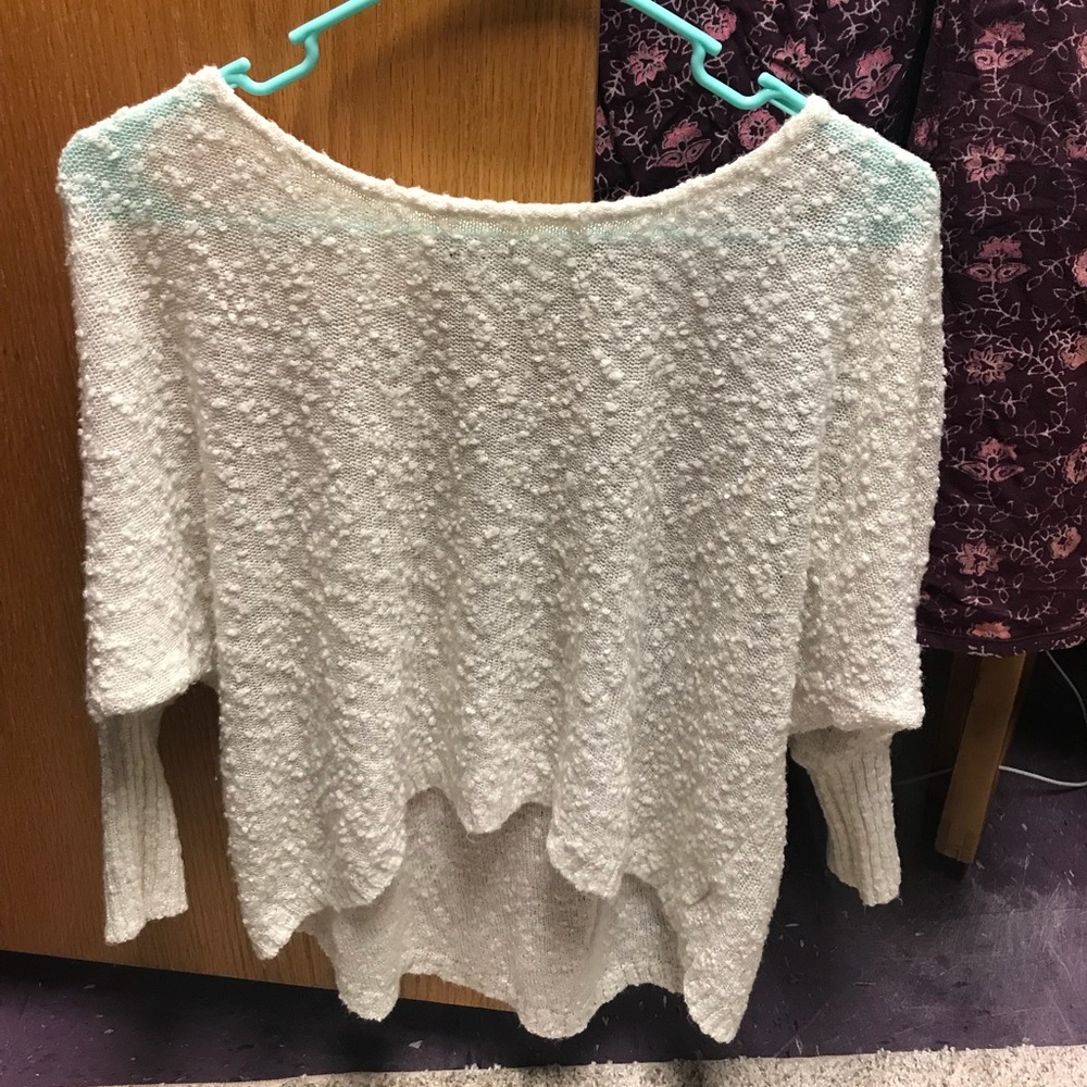 White sweater